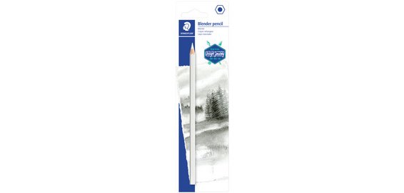 Crayon mélangeur Design Journey, blanc, blister