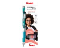 Stylo roller à encre gel EnerGel XmRT, set de 4