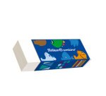 Gomme en plastique combino, sur carte blister