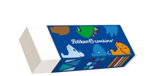 Gomme en plastique combino, sur carte blister