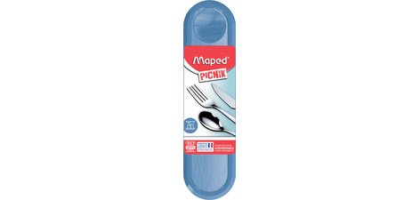 PICNIK Set de couverts CONCEPT,boîte de rangement bleu