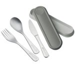 PICNIK Set de couverts CONCEPT,boîte de rangement gris