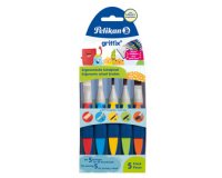 Set van Griffix schoolpenselen, 5 stuks