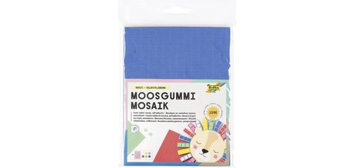 Mosaïque en gomme mousse 'Basic', auto-adhésif