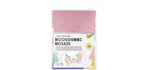 Mosaïque en gomme mousse 'Glitter', auto-adhésif