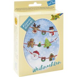 Mini kit de feutrine 'Filzinies' Guirlande de Noël