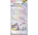 Film de transfert, 90 x 160 mm, 8 feuilles, assorti