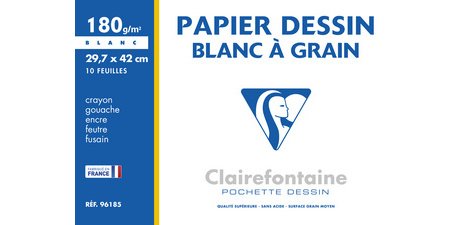 'Blanc à Grain' Drawing Paper, 297 x 420 mm
