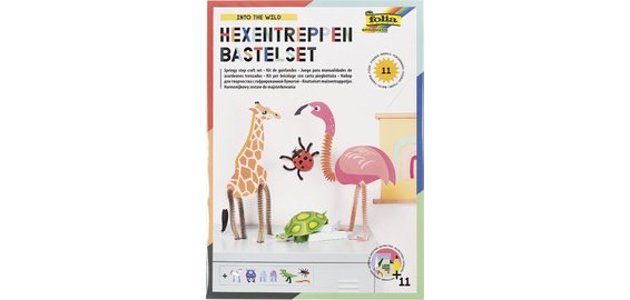 Kit de bricolage en guirlande 'Animaux'