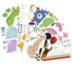 Kit de bricolage en guirlande 'Animaux'