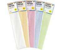 Papier crépon irisé, rouleau, (l)500 mm x (L)2,5 m