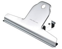 Pince à dessin 'spring clip', métal, largeur: 144 mm