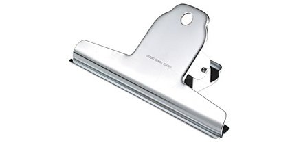 Pince à dessin 'spring clip', métal, largeur: 144 mm