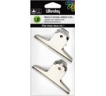 Pince à dessin 'spring clip', métal, largeur: 144 mm