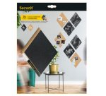 Ardoise & tableau en liège SILHOUETTE 'Diamond'