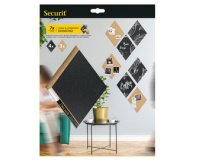 Ardoise & tableau en liège SILHOUETTE 'Diamond'