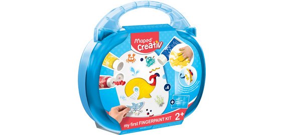 Creativ my first Kit de gouaches aux doigts, 10 pièces