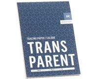 Bloc papier calque 'TRANSPARENT', A4, 50 feuilles