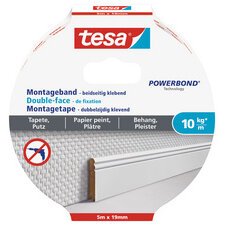 Dubbelzijdige montagetape Powerbond voor behangpapier