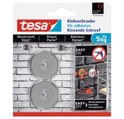 Vis adhésive pour brique, rond, 5,0 kg