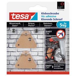 Klevende schroef voor baksteen, driehoekig, 5 kg