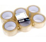 Ruban adhésif d'emballage, 50 mm x 66 m, PP