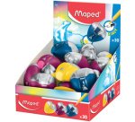 Taille-crayon i-gloo Eject, assorti, présentoir de 30