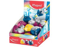 Taille-crayon i-gloo Eject, assorti, présentoir de 30