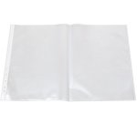 Pochette perforée, A3 paysage, film PP, grainé