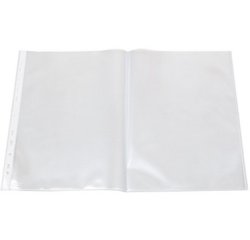 Pochette perforée, A3 transversal, film PP, grainé