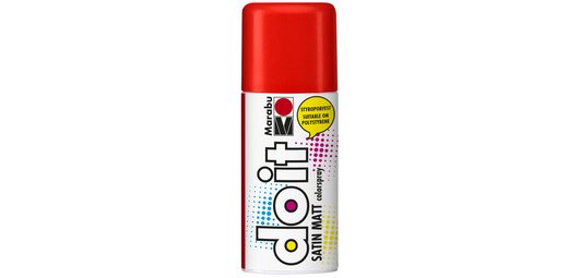 Peinture aérosol do it SATIN MATT, rouge