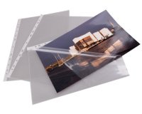 Pochette perforée, A4, film PP, transparent