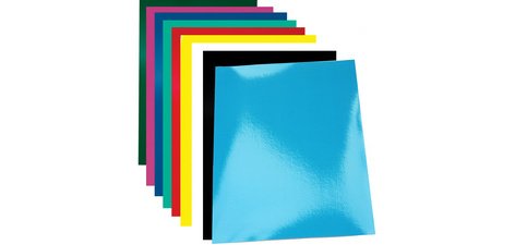 Plats de couverture Chromolux, brillant, A4