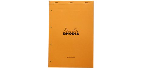Geniet blok audit 210 x 318 mm 80 vellen oranje