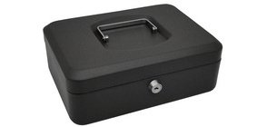 Coin box, (L)200 x (W)160 x (H)90 mm