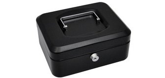 Caisse à monnaie, (L)300 x (P)240 x (H)90 mm