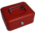 Caisse à monnaie, (L)150 x (P)115 x (H)80 mm