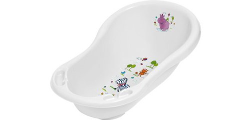 kids Baignoire pour bébé 'maria hippo', avec bonde