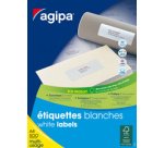 Etiquette universelle, 38 x 21,2 mm, blanc