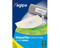 Etiquette universelle, 38 x 21,2 mm, blanc