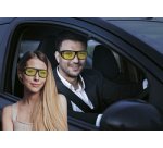 Sur-lunettes de vision nocturne pour conducteur, étui à