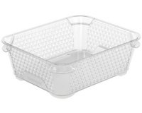 Corbeille de rangement 'mirko', A6, transparent