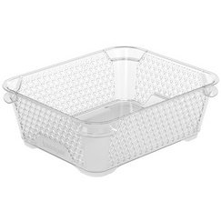 Corbeille de rangement 'mirko', A6, transparent