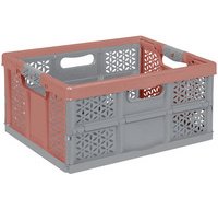 Caisse de rangement pliante 'lea', 32 L, nordic-red