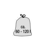 Poubelle 'Swantje', 50 litres