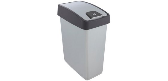 Bin 'magne', 25 liters, silver / anthracite
