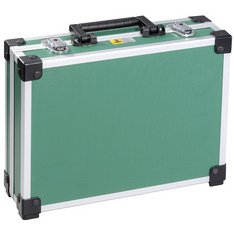 Mallette d'aluminium 'AluPlus Basic', taille L, bleu
