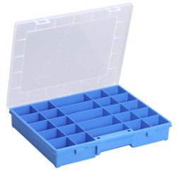 Boîte d'assortiment 'EuroPlus Basic', bleu