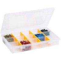 Storage box with 20 removable dividers EuroPlus Basic 37/7-20