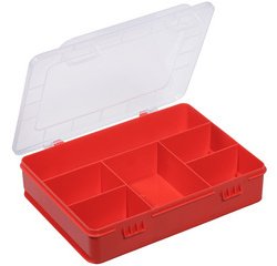 Boîte d'assortiment 'EuroPlus Basic', 18/6, rouge